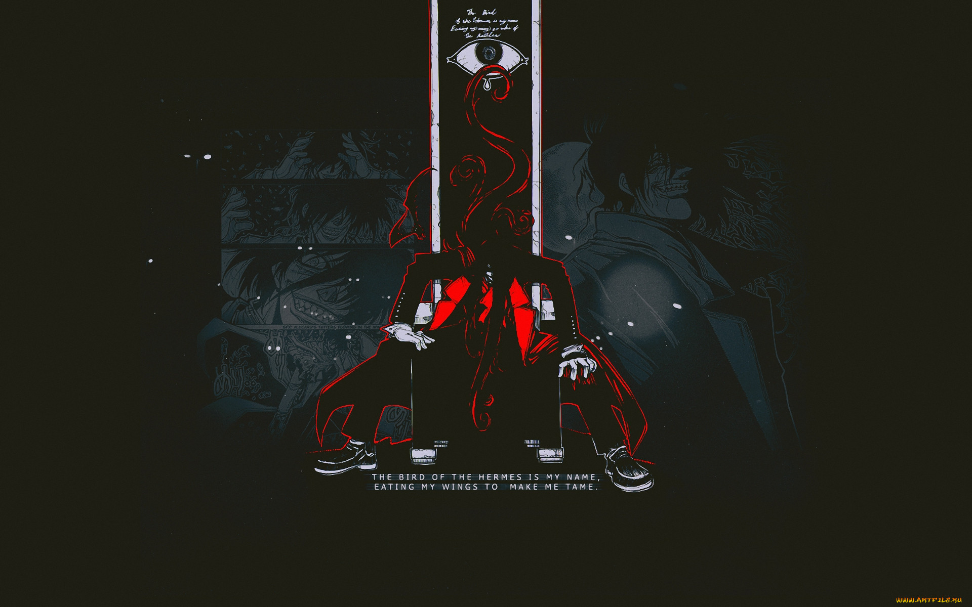 , hellsing, dracula, vampire, , , , alucard